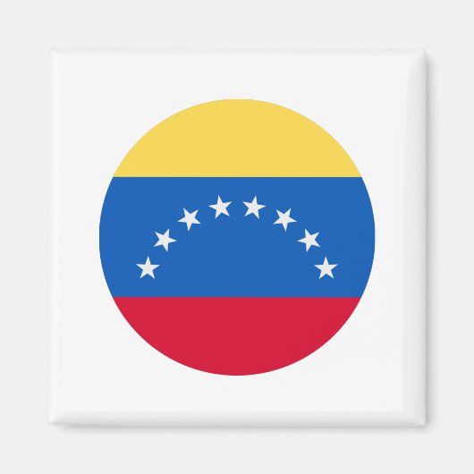 Fahne Venezuela Magnet (Vorne)