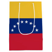 Fahne Venezuela Mittlere Geschenktüte (Rückseite)