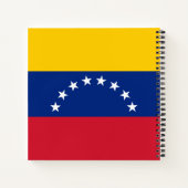 Fahne Venezuela Notizblock (Rückseite)