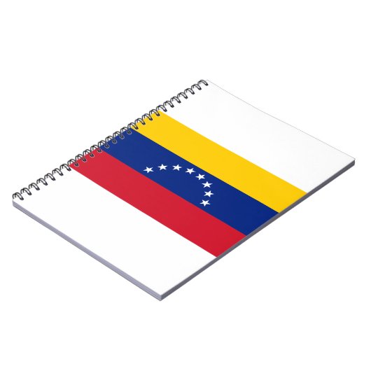 Fahne Venezuela Notizblock (Linke Seite)