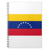 Fahne Venezuela Notizblock (Vorderseite)