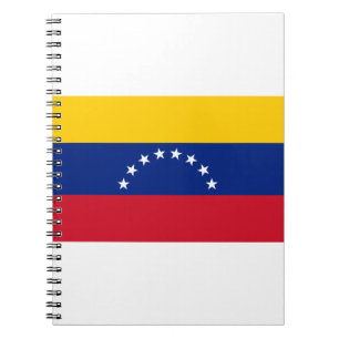 Fahne Venezuela Notizblock