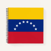Fahne Venezuela Notizblock (Vorderseite)