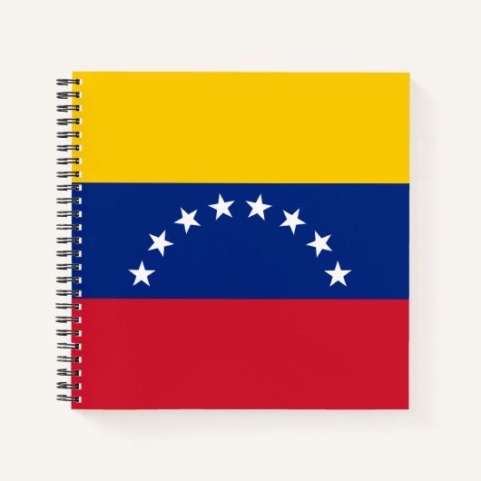 Fahne Venezuela Notizblock (Vorderseite)