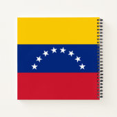 Fahne Venezuela Notizblock (Rückseite)