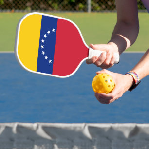 Fahne Venezuela Pickleball Schläger