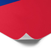 Fahne Venezuela Poster (Ecke)