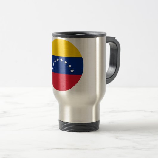 Fahne Venezuela Reisebecher (VorderseiteRechts)