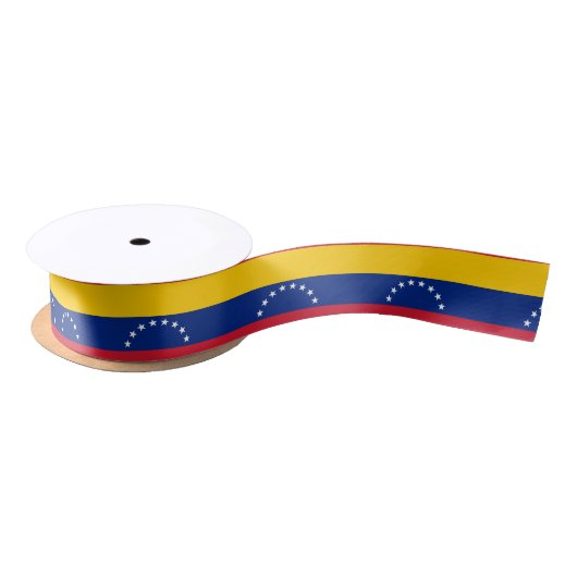 Fahne Venezuela Satinband (Spule)