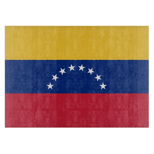 Fahne Venezuela Schneidebrett (Vorderseite)