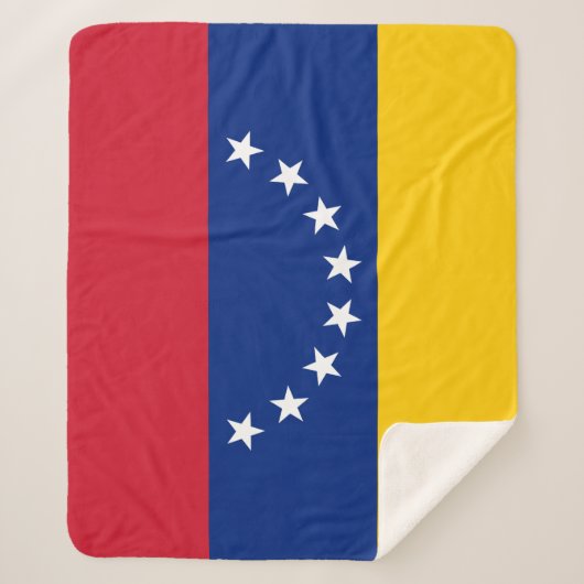 Fahne Venezuela Sherpadecke (Vorderseite)