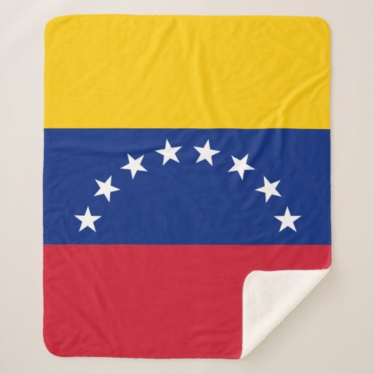 Fahne Venezuela Sherpadecke (Vorderseite)