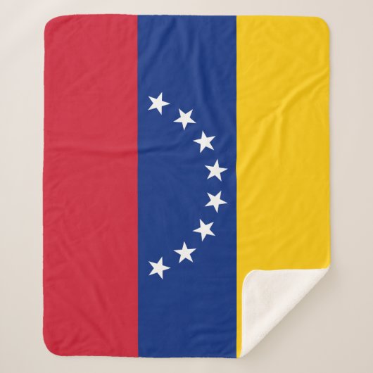 Fahne Venezuela Sherpadecke (Vorderseite)