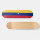Fahne Venezuela Skateboard (Horizontal)