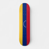 Fahne Venezuela Skateboard (Vorne)