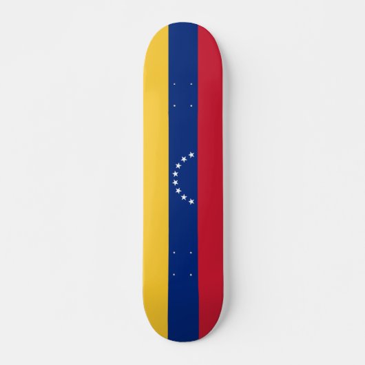 Fahne Venezuela Skateboard (Vorne)