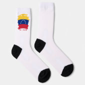 Fahne Venezuela Socken (Rechts)
