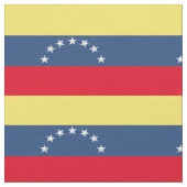 Fahne Venezuela Stoff (Nahaufnahme)