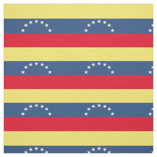 Fahne Venezuela Stoff (Muster)