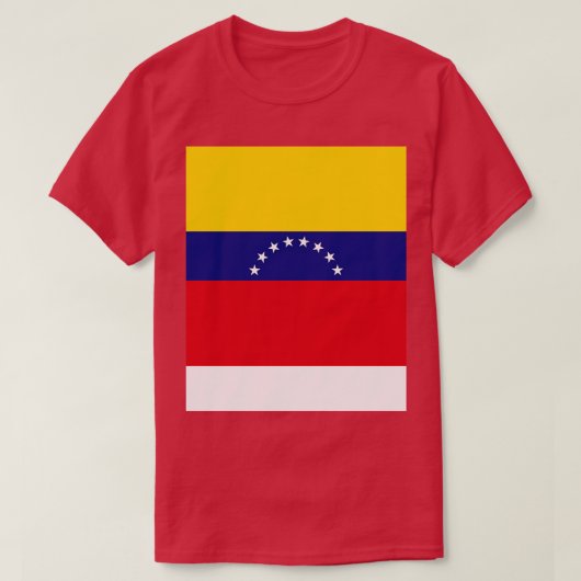 Fahne Venezuela T-Shirt (Design vorne)