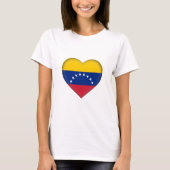 Fahne Venezuela T-Shirt (Vorderseite)