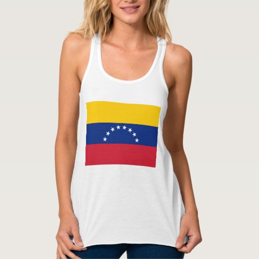 Fahne Venezuela Tank Top (Vorderseite)