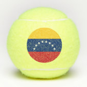 Fahne Venezuela Tennisbälle (Vorderseite)