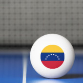 Fahne Venezuela Tischtennisball (Netto)