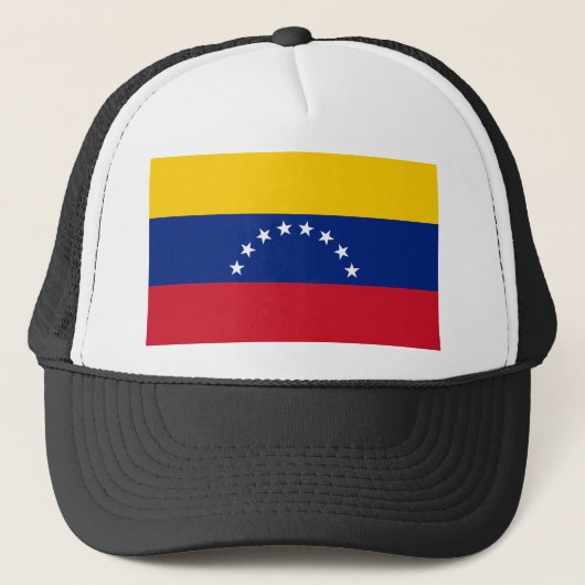 Fahne Venezuela Truckerkappe (Vorderseite)