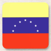 Fahne Venezuela Untersetzer (Vorderseite)