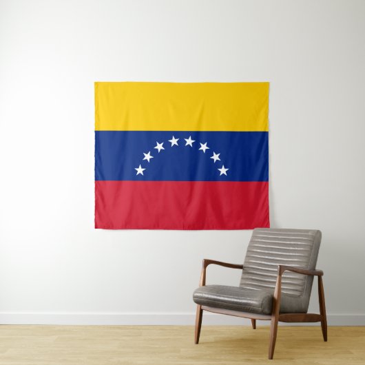 Fahne Venezuela Wandteppich (Beispiel (Horizontal))