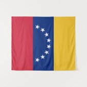 Fahne Venezuela Wandteppich (Vorderseite (Horizontal))