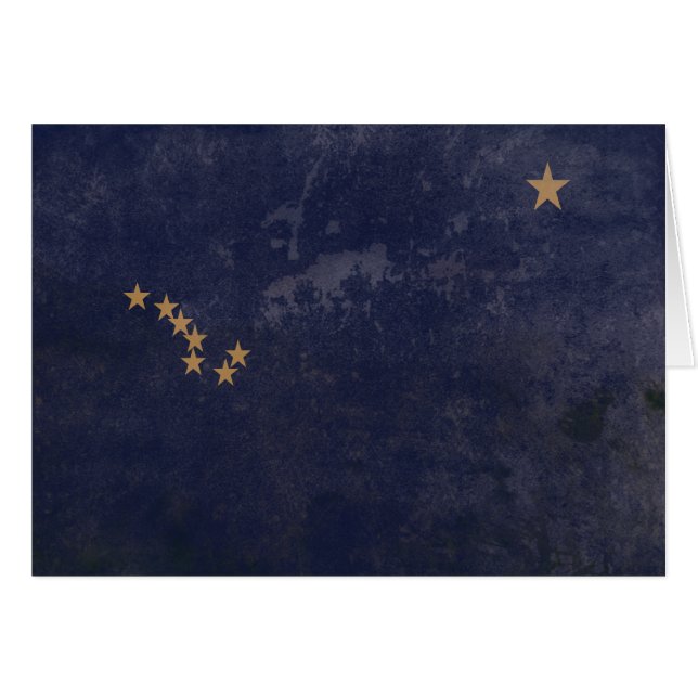 FAHNE VON ALASKA (Vorderseite (Horizontal))