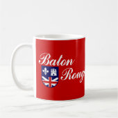 Fahne von Baton Rouge, Louisiana Tasse (Links)