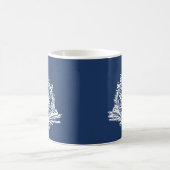 Fahne von Charleston, South Carolina Coffee Tasse (Mittel)