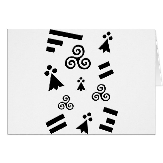 Fahne von der Bretagne (Vorderseite (Horizontal))