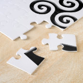 Fahne von der Bretagne Puzzle (Seite)