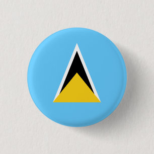 Fahne von Saint Lucia, Fahne von Saint Lucia Button