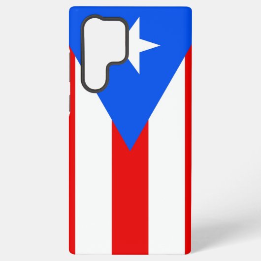 Fahne von Samsung Galaxy S22 Ultra Case Puerto Ric Hülle (Rückseite)