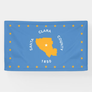 Fahne von Santa Clara (US-Landkreis, Kalifornien) Banner