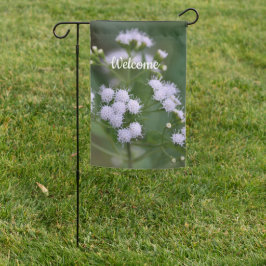Fahne "White Wildblume Garden"
