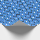 Fahne-Wrapping-Papier für Somalia Geschenkpapier (Ecke)
