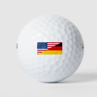 Fahne zum US-amerikanischen Stolz Golfball