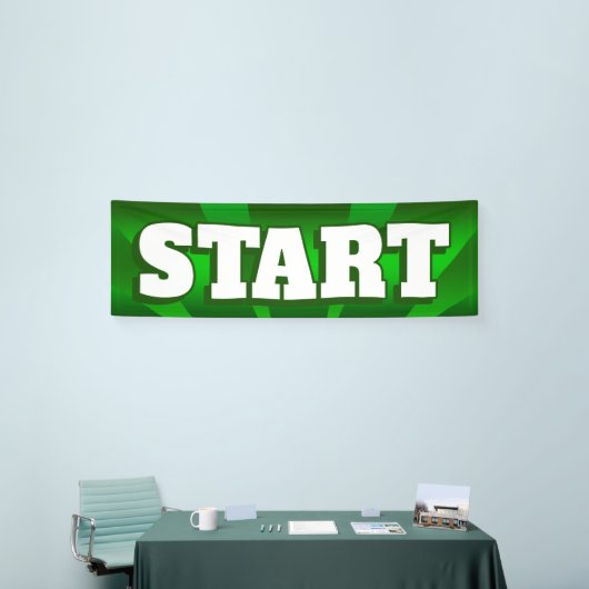 FAHNEN-ANFANG - 2,5' x8 Banner (Messeveranstaltung)