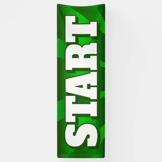 FAHNEN-ANFANG - 2,5' x8 Banner (Vertikal)