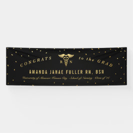 Fahnen-Dekoration für pflegenAbschluss-Party Banner