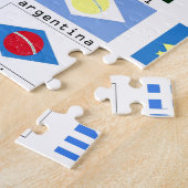 Fahnen für die Weltmeisterschaft in Brasilien Puzzle (Seite)