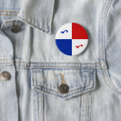 Fahnen-Knopf Panamas Fisheye Button (Beispiel)