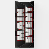 FAHNEN-MAIN EREIGNIS - 2,5' x6 Banner (Vertikal)