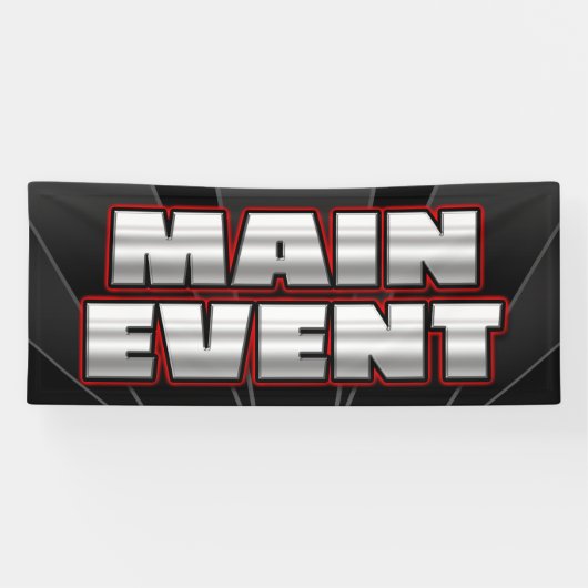 FAHNEN-MAIN EREIGNIS - 2,5' x6 Banner (Horizontal)